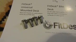 Fitdesk bad replacement screws to connect floor protector - part 2/8