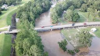 Elba, Alabama Whitewater Creek/Pea River 9-17-20 at 5:11 p.m.  River at 30' mark.