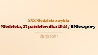 #Nieszpory | 27 października 2024 | II Nieszpory