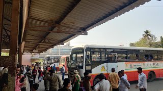 PANVEL ST DEPOT MSRTC BUS DEPOT  PANVEL RAIGAD KONKAN  MSRTC BUSES #msrtc #panvel