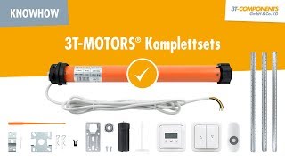 Rollladenmotor Komplettsets 3T-MOTORS