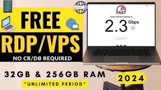 How to Get Free RDP/VPS in 2024 | Step-by-Step Setup