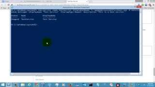 Windows Powershell Tutorial - New-Service