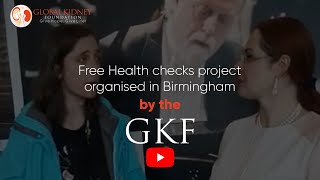 Free Health checks project organised in Birmingham by the GKF