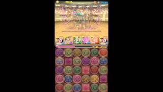 【パズドラ】第9回チャレンジダンジョン Lv10 ハトホルPT