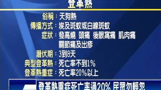 登革熱肆虐台南 民眾養魚吃孑孓－民視新聞