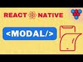 React Native Modal Component Tutorial