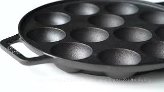 Cast Iron Appam Pan | Paniyaram Pan | Brand New Product Meyer Direct