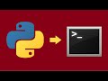 How to Run Python Files in Command Prompt!