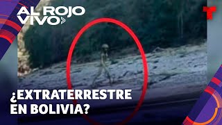 Captan supuesto extraterrestre caminando por un río de Bolivia