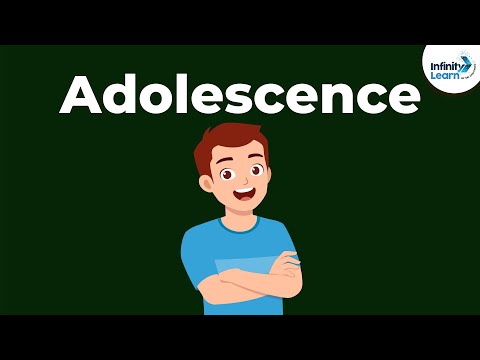What is the age period of adolescence?