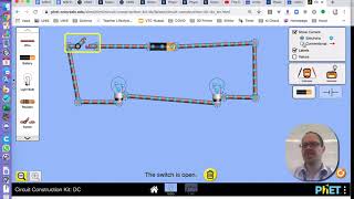 2020 05 08 Series and Parallel Circuit Lab PhET introduction