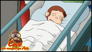 Coco der Neugierige 🐵126 Das gebrochene Bein🐵 Ganze Folgen 🐵 Cartoons für Kinder🐵 Staffel 1