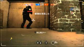 RainbowSix Siege レインボーシックスシージ　フラググレネードで大事故