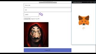 NFT creator --chainlink project