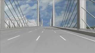 Ohio River Bridges Project Downtown Bridge Animation