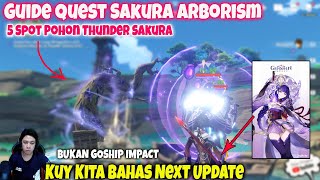Kuy Bahas Next Update 2.1 - Guide Quest Sakura Arborism (Thunder Sakura)