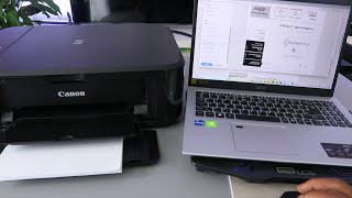 How To Print From A Laptop To Canon Printer | Canon Print Tutorial