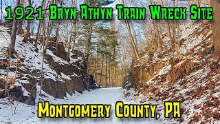 The Bryn Athyn Train Wreck Of 1921 - Horrific History Hike