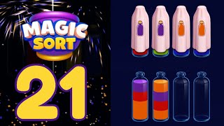 Magic Sort Level 21 Solution