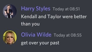 Harry Styles says Taylor And Kendall were better than Olivia Wilde