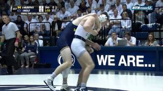 Michigan at Penn State Wrestling: 157 Pounds - Murphy vs. Nolf