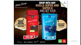 Save on Khao Shong Coffee @ Keells Super \u0026 Super K 2019 October