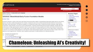 Chameleon: Meta's Revolutionary Multi-Modal LLM - Unleashing the Power of Text and Images!