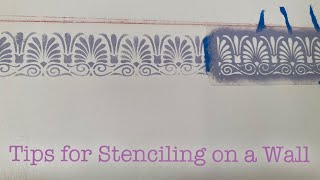 Tips for Stenciling On Walls