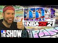 MLB the Show 21 NBA 2K21 Draft