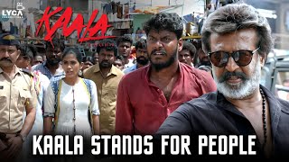 Kaala Movie Scene (Hindi) | Kaala Stands For People | Rajinikanth | Pa. Ranjith | SaNa | Huma | Lyca