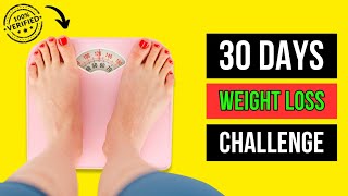 How to lose inches | 30 days weight loss challenge #trending #fitness #health #healthy #weight
