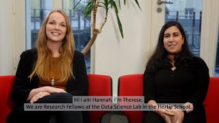 Data Science Lab - Therese Anders and Hannah Bechara on the Hertie School PhD programme