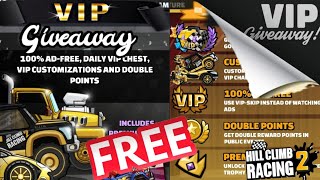 Hill Climb Racing 2 - Free VIP Giveaway!!!!🎁