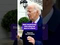 Debt ceiling: Biden says ‘I feel very good about it’ #shorts