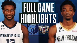GRIZZLIES at PELICANS | FULL GAME HIGHLIGHTS | April 5, 2023