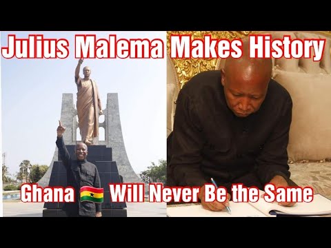 Increíble discurso de Julius Malema en Accra Ghana.