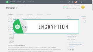 HackerRank Problem Solution || Encryption || Python