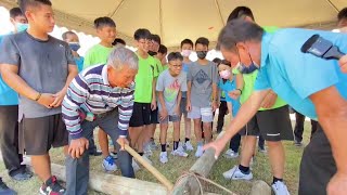 技藝傳承132年  礁溪中秋鞦韆架動土