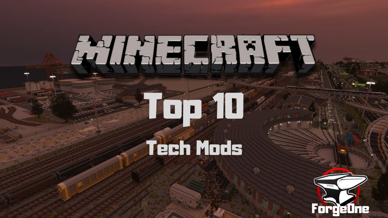 Minecraft Top 10 - Tech Mods #2 - YouTube