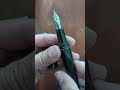 wancher true urushi midori tamenuri ebonite feed wanchertogo newpen urushi ebonitepens