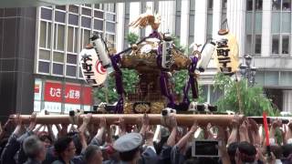 山王祭2016 下町連合神輿渡御03