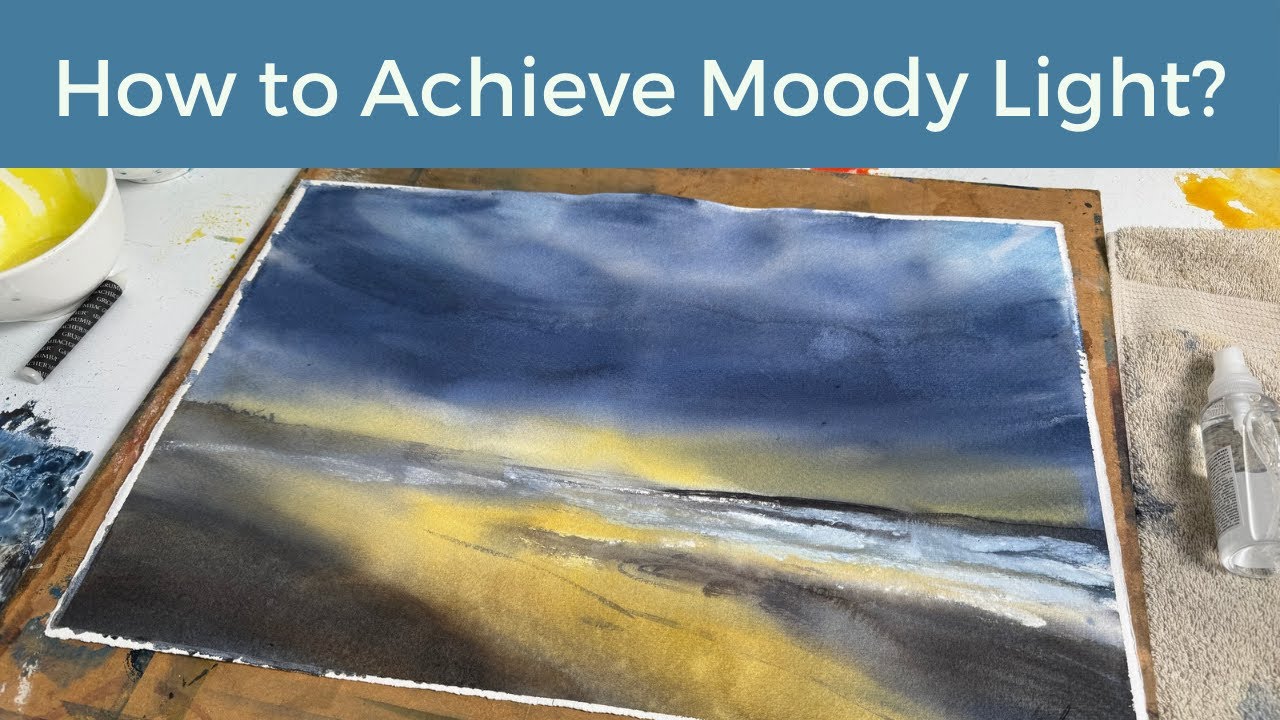 Loose Watercolour Seascape Youtube