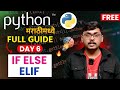 Day 06 | If Else Elif in Python | Control Flow Statements मराठीमध्ये Explained
