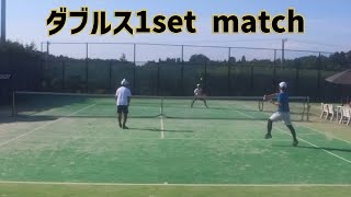 【テニス】ダブルス試合練習【プロスタッフ85】