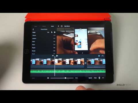 iMovie for iPad and iPhone How To - Add Music and Voiceovers iMovie for iPad and iPhone How To - Add Music and Voiceovers