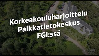 Kesäharjoittelijana Paikkatietokeskuksessa