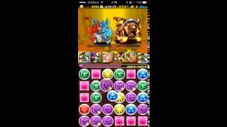 【パズドラ】アグニ降臨（絶地獄級）にマルチ覚醒大喬小喬で挑戦！