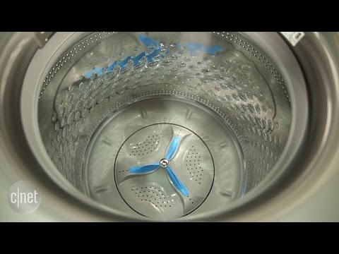 This large Kenmore washer cleans up This large Kenmore washer cleans up