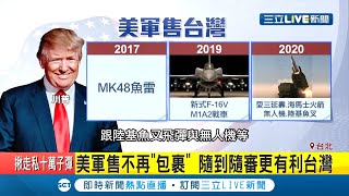 美國選戰落幕川普換拜登...對台軍售出現變數？專家分析協助台強化實力原則不會改變│記者 程彥豪 黃大風│【LIVE大現場】20201109│三立新聞台